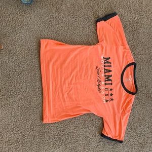 Pink peach shirt